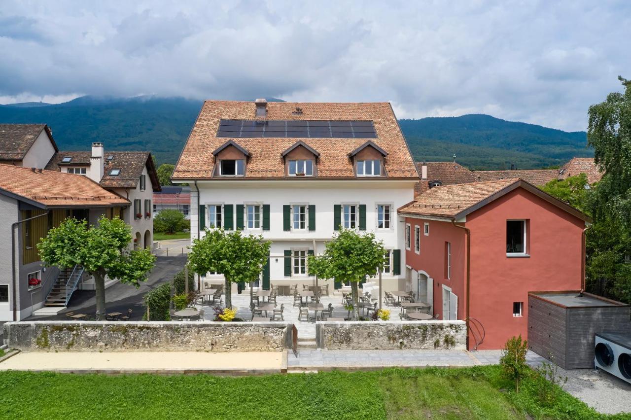 Auberge La Croix-Blanche Gingins Ngoại thất bức ảnh